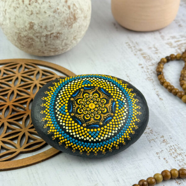 Galet Mandala Confiance en soi