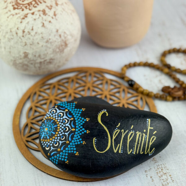 Galet message Sérénité