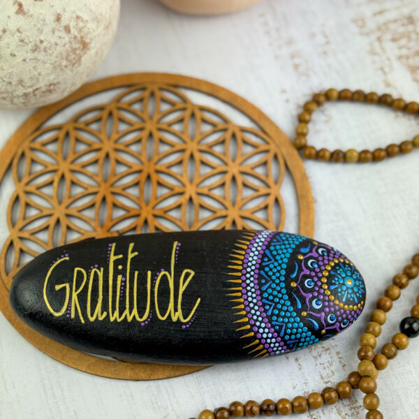 Galet message Gratitude