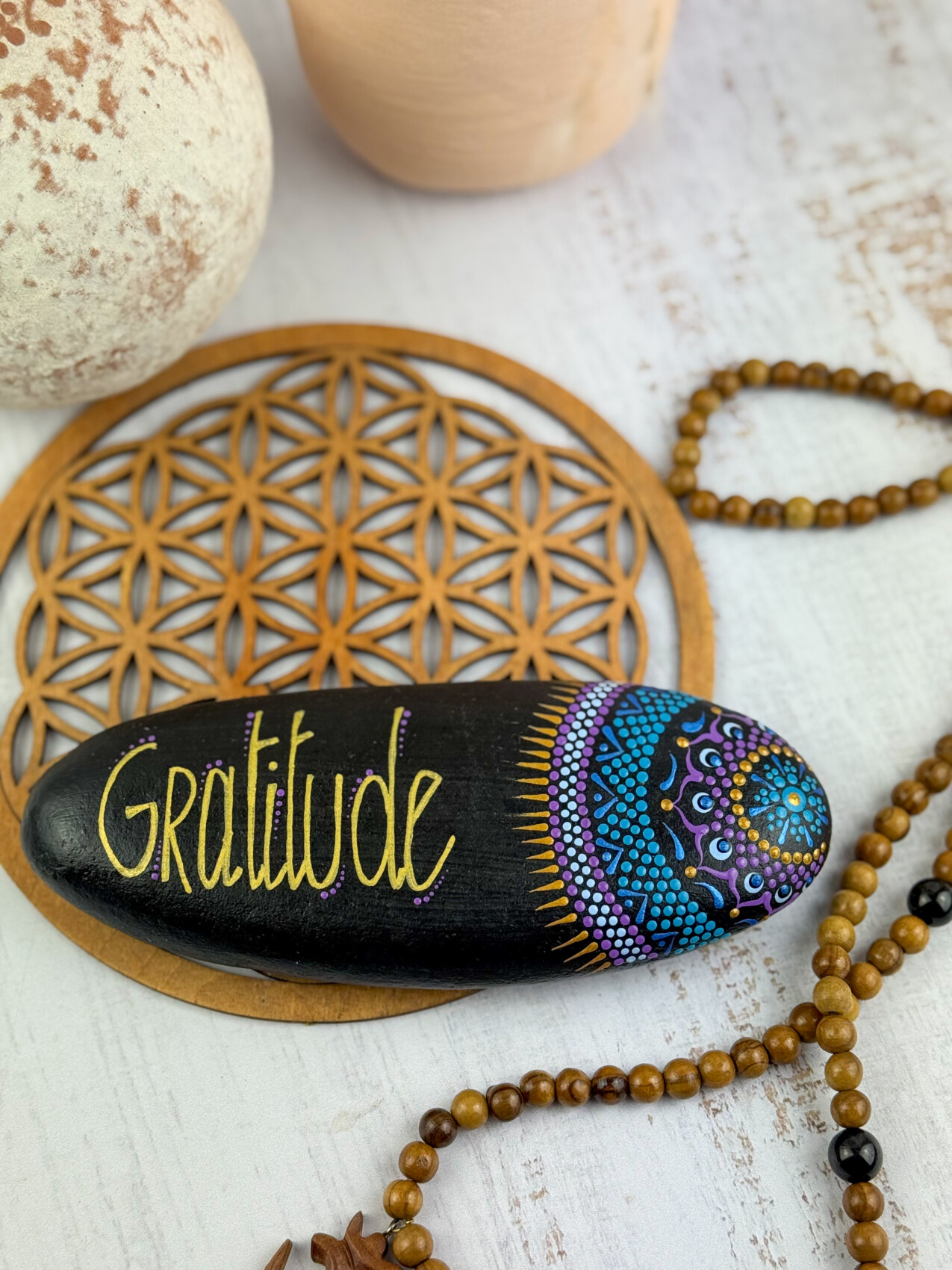 Galet message Gratitude