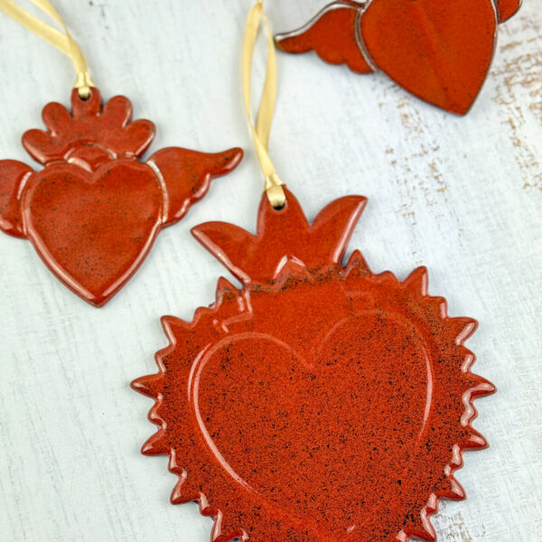 Ex Voto coeur flamboyant